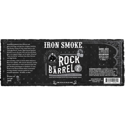 Iron Smoke Rock The Barrel Bourbon 2 By John Petrucci - Goro's Liquor