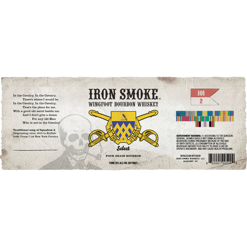 Iron Smoke Wingfoot Bourbon Whiskey - Goro&