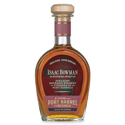 Isaac Bowman Port Barrel Finish Bourbon - Goro's Liquor