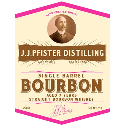 J.J. Pfister 7 Year Old Single Barrel Straight Bourbon - Goro's Liquor
