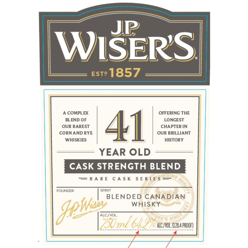 J.P. Wiser’s 41 Year Old Rare Cask Series - Goro&