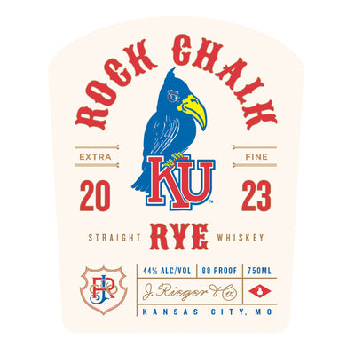 J. Reiger Rock Chalk Straight Rye 2023 Release - Goro's Liquor