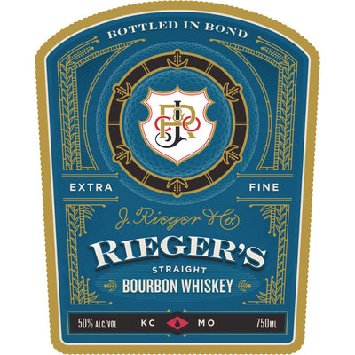 J. Rieger Bottled in Bond Straight Bourbon - Goro's Liquor