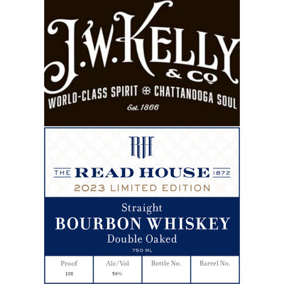 J.W. Kelly Read House Straight Bourbon 2023 Limited Edition - Goro's Liquor