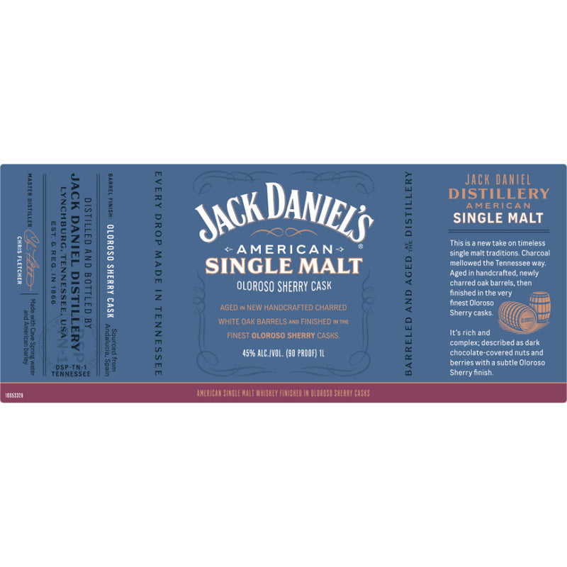 Jack Daniel’s American Single Malt Oloroso Sherry Cask - Goro&