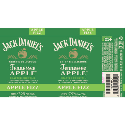 Jack Daniel's Apple Fizz Crafted Cocktail - Goro's Liquor
