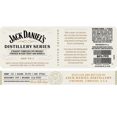 Jack Daniel's Distillery Series No. 9 - Goro's Liquor