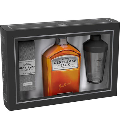 Jack Daniel's Gentleman Jack Gift Pack With Shaker & Towel - Goro's Liquor