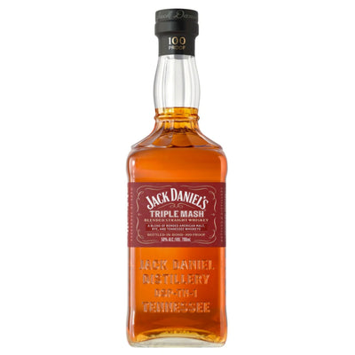 Jack Daniel’s Triple Mash Bottled in Bond Blended Straight Whiskey (1 Liter) - Goro's Liquor