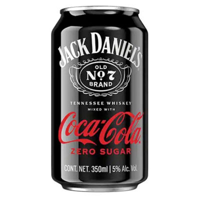 Jack Daniels Coca Cola Zero Sugar Canned Cocktail - Goro's Liquor
