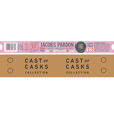 Jacob‘s Pardon Cast of Casks 17 Year Old Barrel No #13 - Goro's Liquor