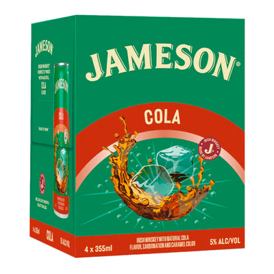 Jameson Cola Canned Cocktail 4pk - Goro's Liquor