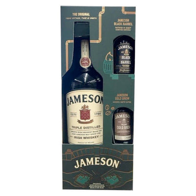 Jameson Irish Whiskey Gift Set With Black Barrel & Cold Brew - Goro's Liquor