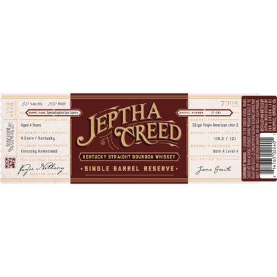 Jeptha Creed Single Barrel Reserve Kentucky Straight Bourbon - Goro's Liquor