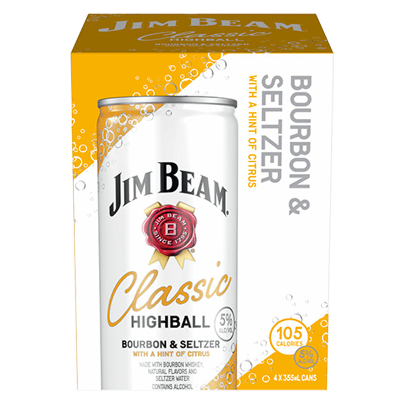 Jim Beam Classic Highball Bourbon & Seltzer - Goro&