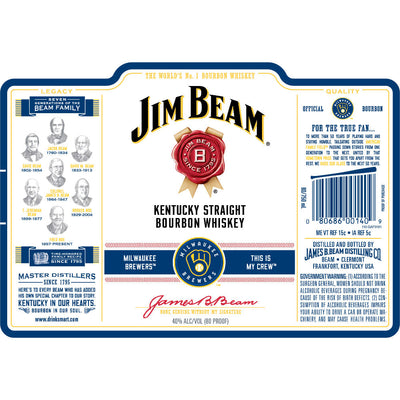 Jim Beam Milwaukee Brewers Edition - Goro's Liquor