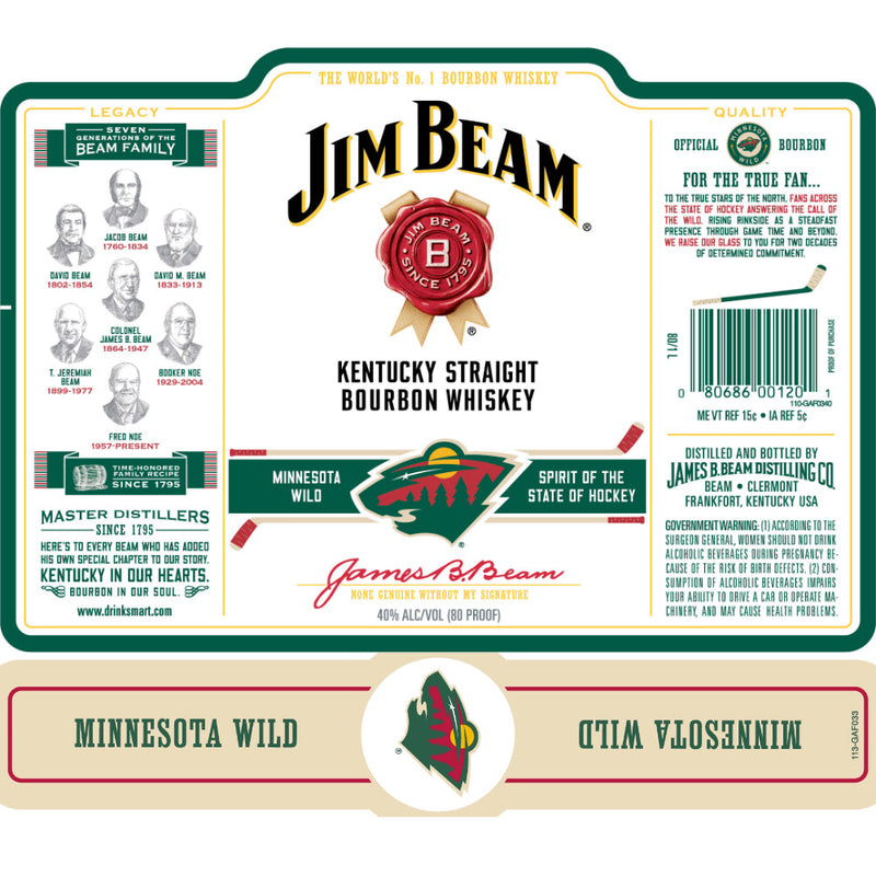 Jim Beam Minnesota Wild Edition - Goro&