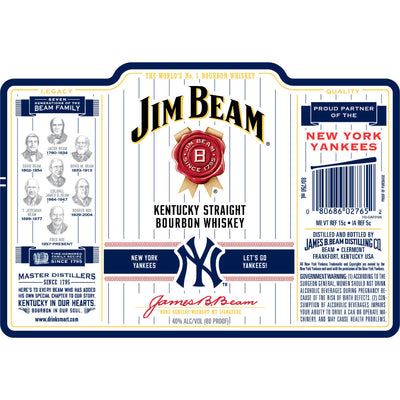 Jim Beam New York Yankees Edition - Goro's Liquor