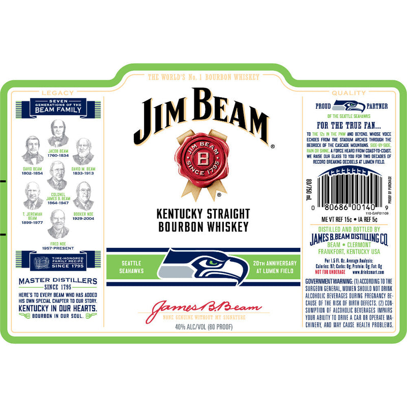 Jim Beam Seattle Seahawks Edition - Goro&