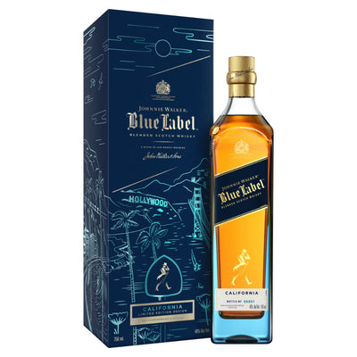 Johnnie Walker Blue Label California Limited Edition Design 2022 - Goro's Liquor