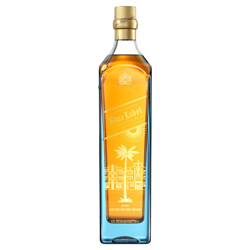 Johnnie Walker Blue Label Miami Limited Edition Design - Goro&