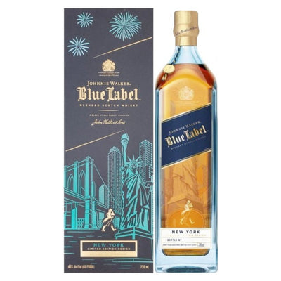 Johnnie Walker Blue Label New York Limited Edition Design 2023 - Goro's Liquor