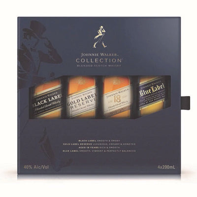 Johnnie Walker Collection Gift Set (4X200mL) - Goro's Liquor