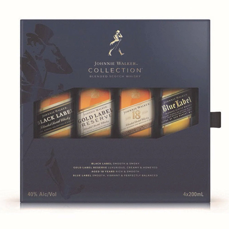 Johnnie Walker Collection Gift Set (4X200mL) - Goro&