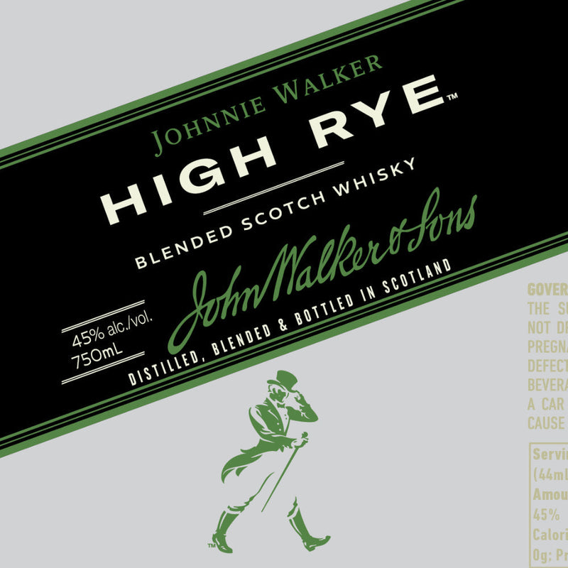 Johnnie Walker High Rye Scotch Whisky - Goro&