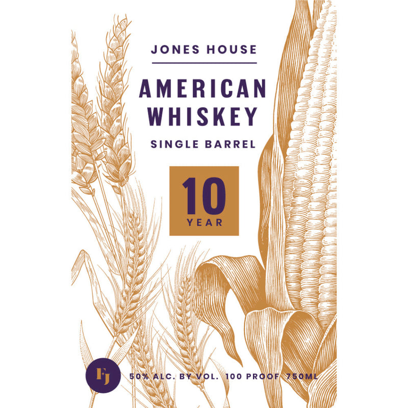 Jones House 10 Year Old Single Barrel American Whiskey - Goro&