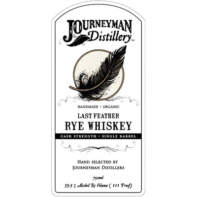 Journeyman Distillery Last Feather Rye Cask Strength - Goro's Liquor