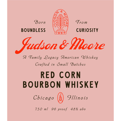 Judson & Moore Red Corn Bourbon - Goro's Liquor