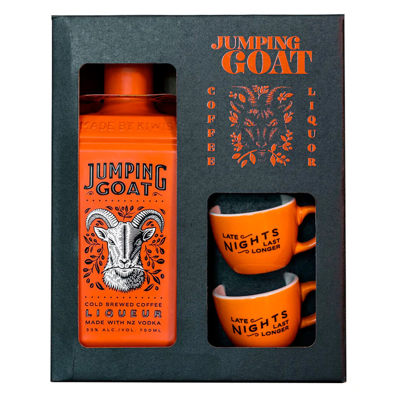 Jumping Goat Cold Brewed Coffee Liqueur Gift Set - Goro&