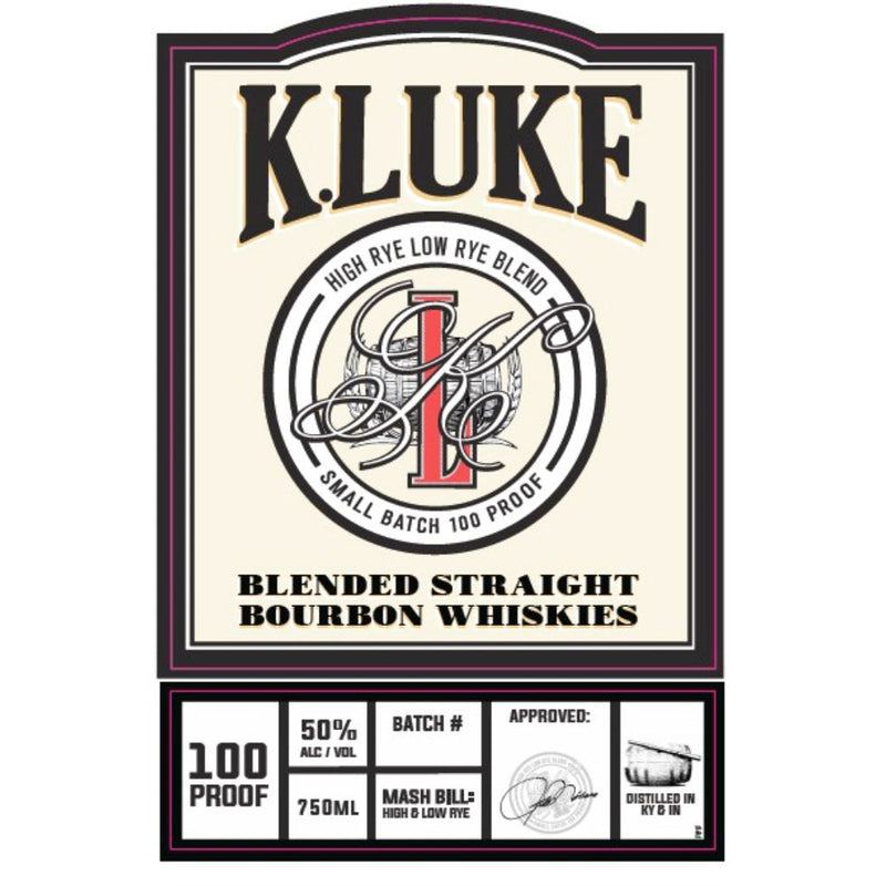 K.Luke Blended Straight Bourbon Whiskies - Goro&