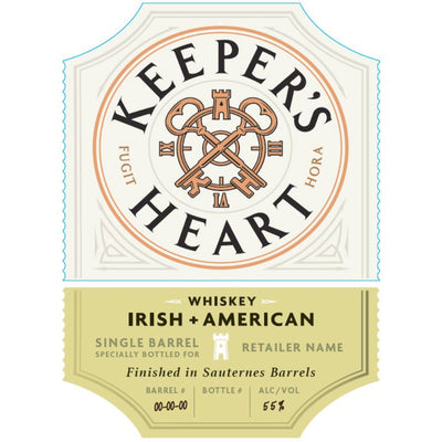 Keeper’s Heart Irish + American Whiskey Finished in Sauternes Barrels - Goro's Liquor