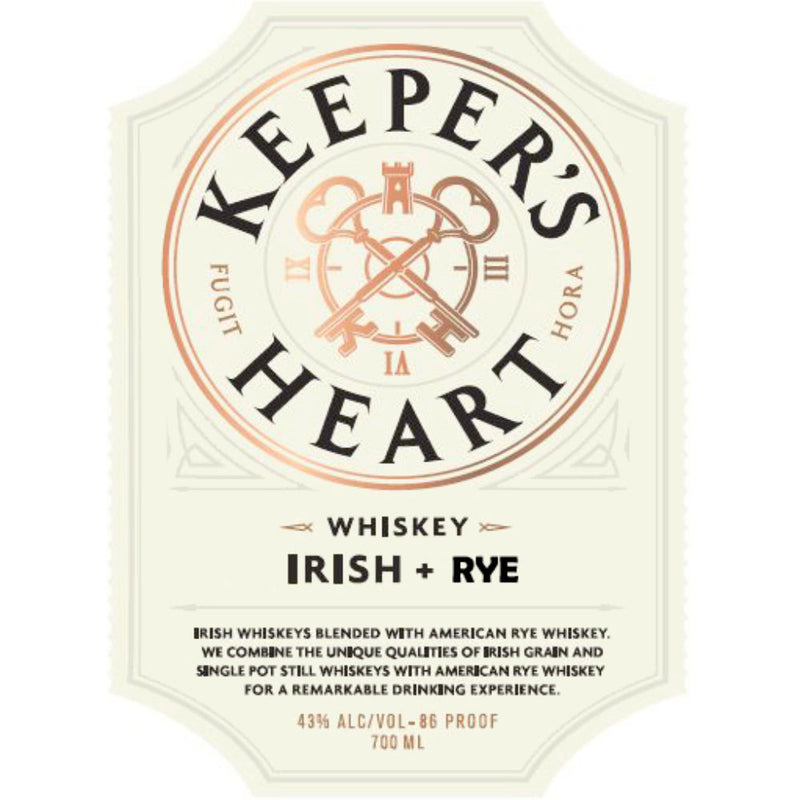 Keeper’s Heart Irish + Rye Whiskey - Goro&