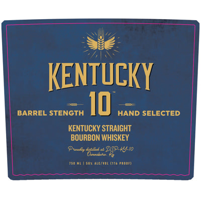 Kentucky 10 Kentucky Straight Bourbon - Goro's Liquor