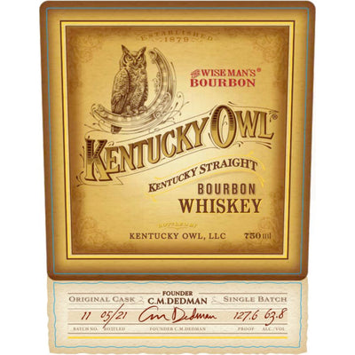 Kentucky Owl Bourbon Batch 11 - Goro's Liquor