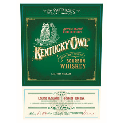 Kentucky Owl St. Patrick’s Day Collectors Edition Bourbon - Goro's Liquor