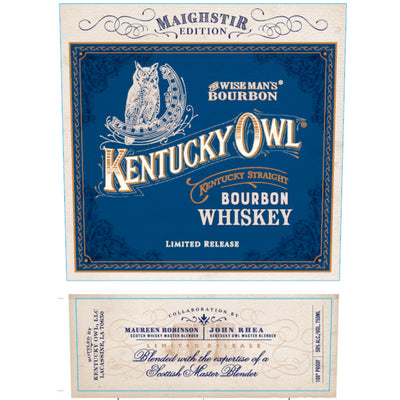 Kentucky Owl Maighstir Edition Kentucky Straight Bourbon - Goro's Liquor