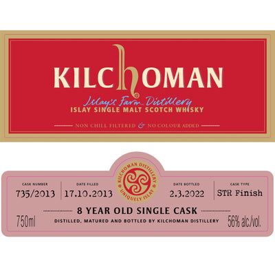 Kilchoman 8 Year Old Single Cask ImpEx Cask Evolution 01/2022 - Goro's Liquor