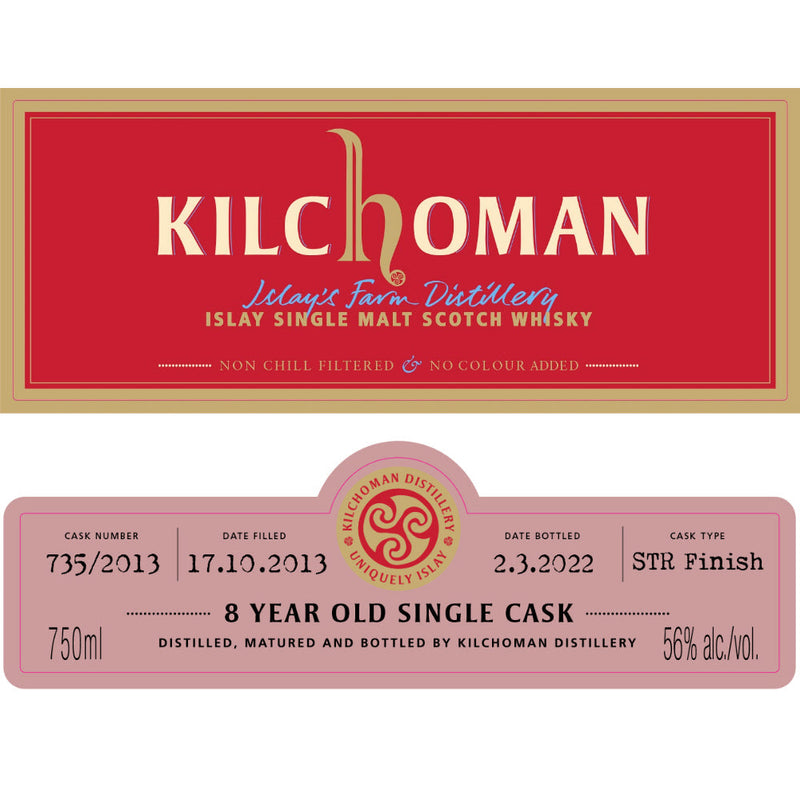 Kilchoman 8 Year Old Single Cask ImpEx Cask Evolution 01/2022 - Goro&