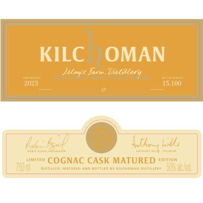 Kilchoman Cognac Cask Matured 2023 Edition - Goro's Liquor