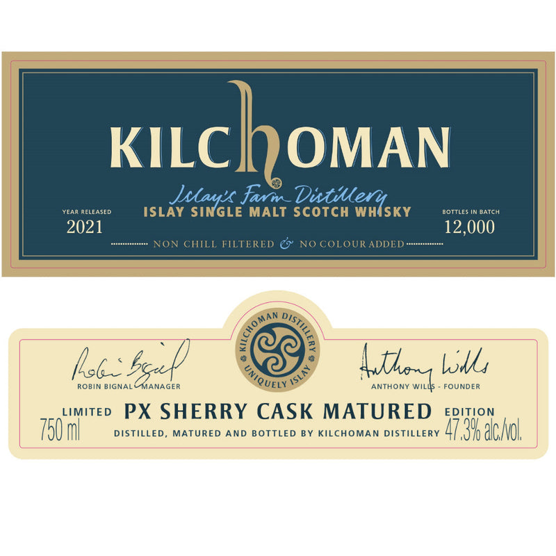 Kilchoman PX Sherry Cask Matured 2021 - Goro&