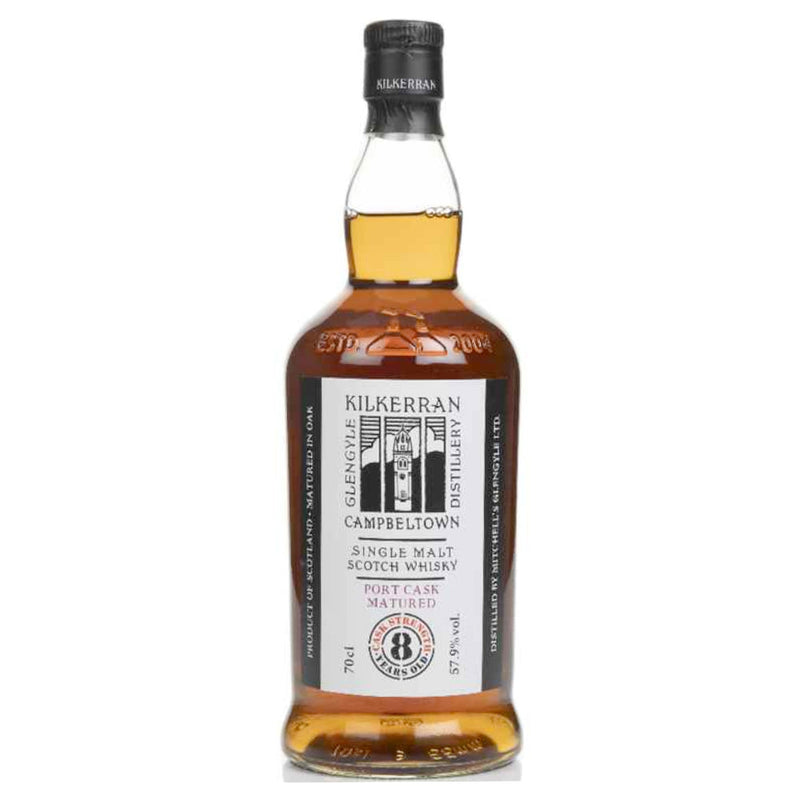 Kilkerran 8 Year Old Cask Strength Port Cask Matured - Goro&