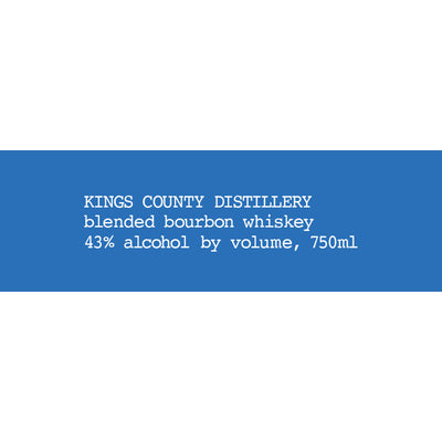 Kings County Blended Bourbon - Goro's Liquor