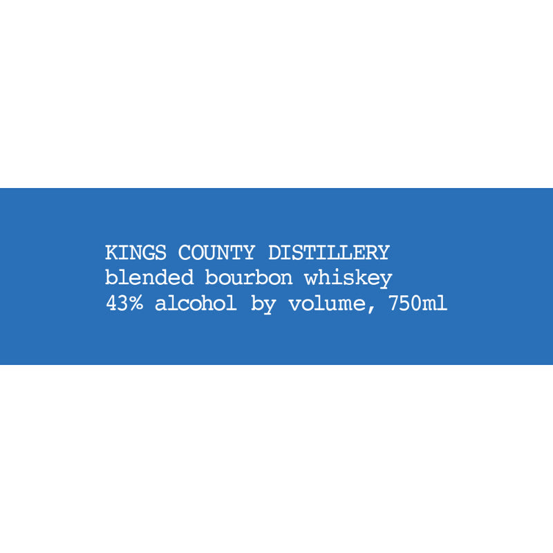 Kings County Blended Bourbon - Goro&