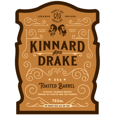 Kinnard and Drake Toasted Barrel Bourbon - Goro's Liquor