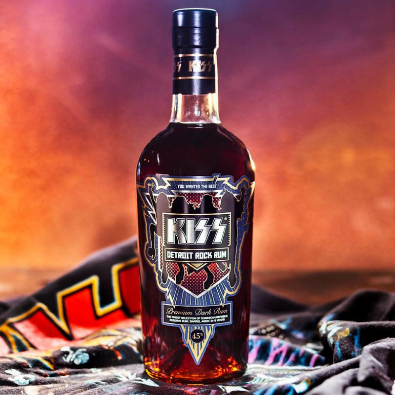 KISS Detroit Rock Premium Dark Rum - Goro&