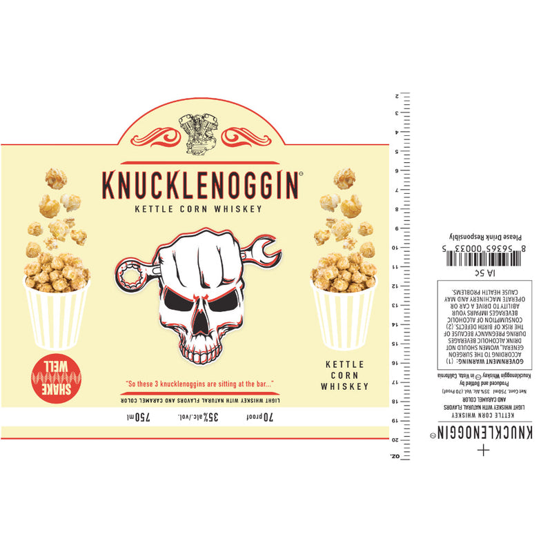 Knucklenoggin Kettle Corn Whiskey - Goro&